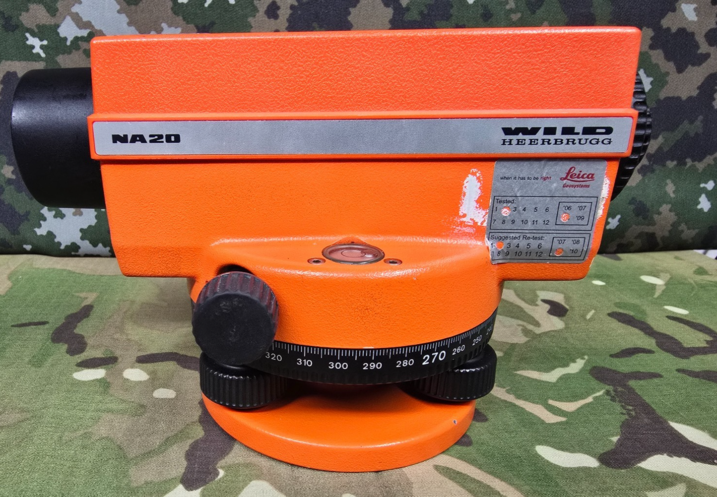 Wild Heerbrugg NA20 Surveyors Site Dumpy Level With Case