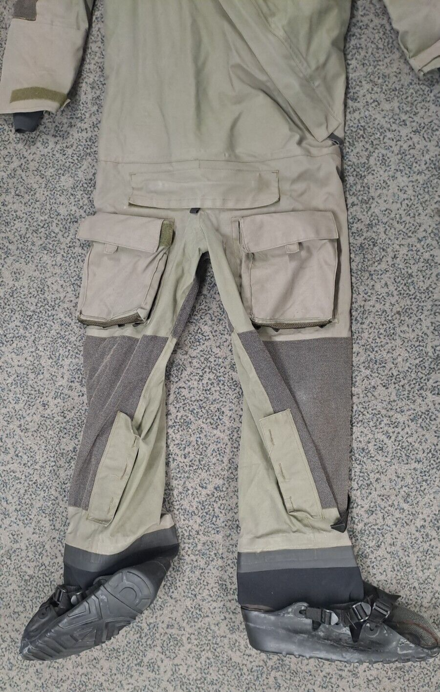 Genuine Typhoon UKSF SAS SBS Olive Green Gore-Tex Immersion Dry Suit - M