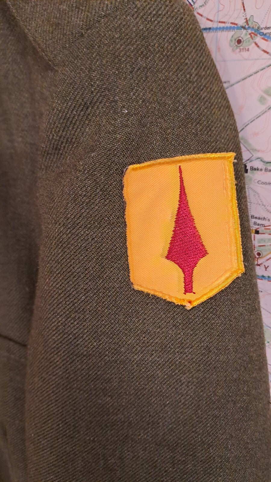 Rare Vintage Irish Defence Force Army Military Jacket Parade Dress Tunic
