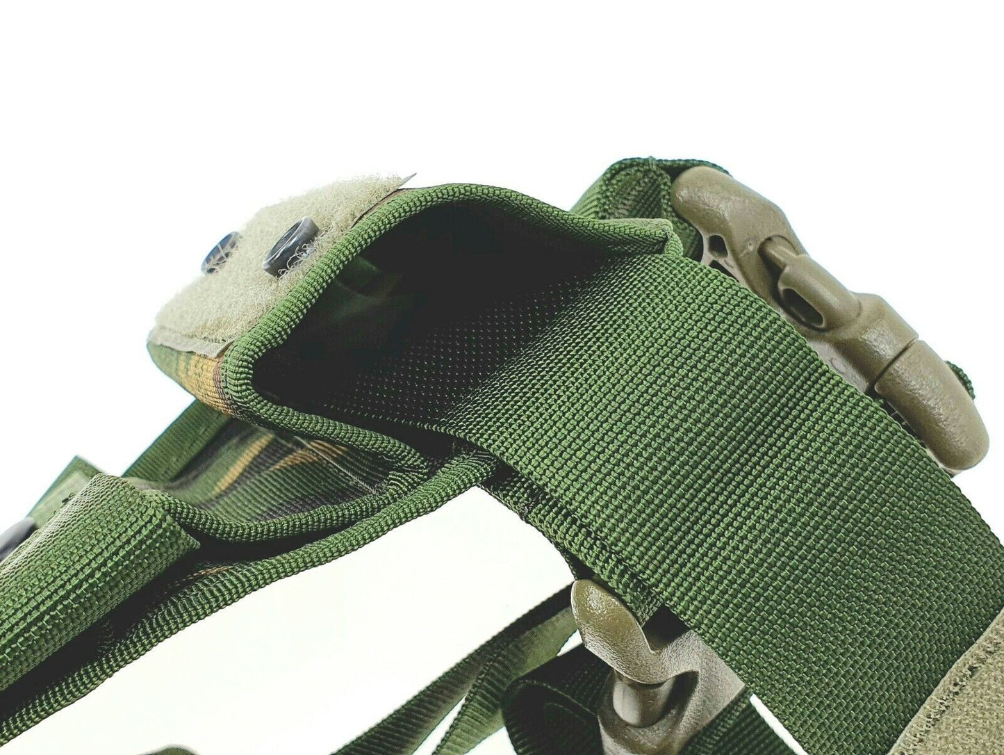 British Army Military Bandolier 11 Round 40 mm Granade Woodland DPM Pouch Bag UK