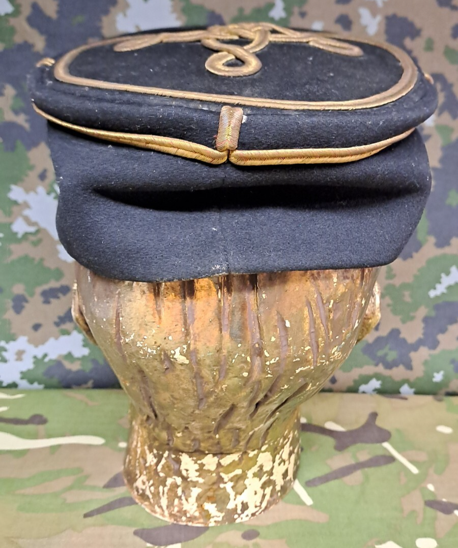 Rare Original French WWII Era French Troupes de Marine Colonial Navy Troops Kepi