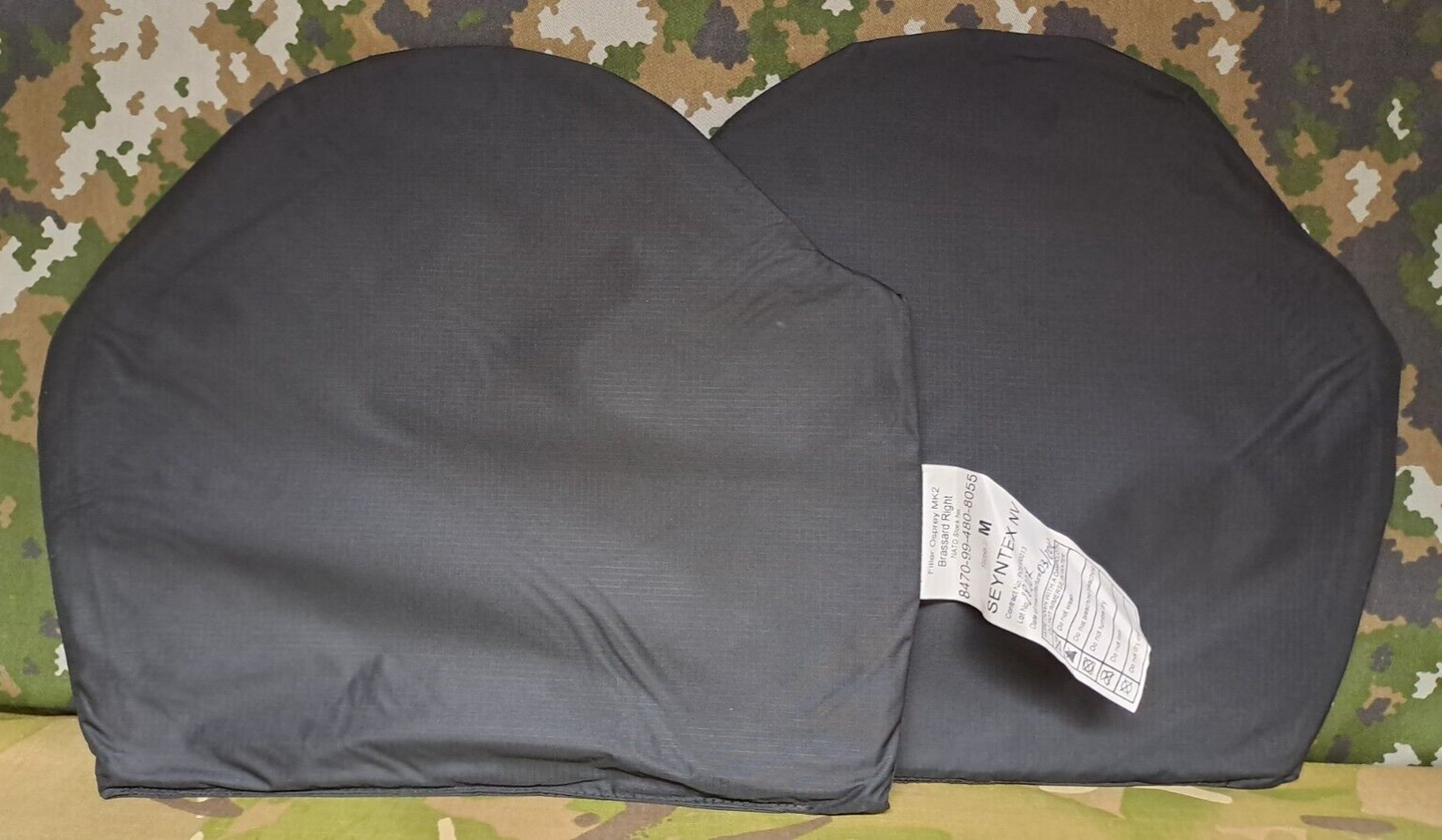 Genuine British Army Military SAS Osprey Brassard Ballistic Soft Filler Plates