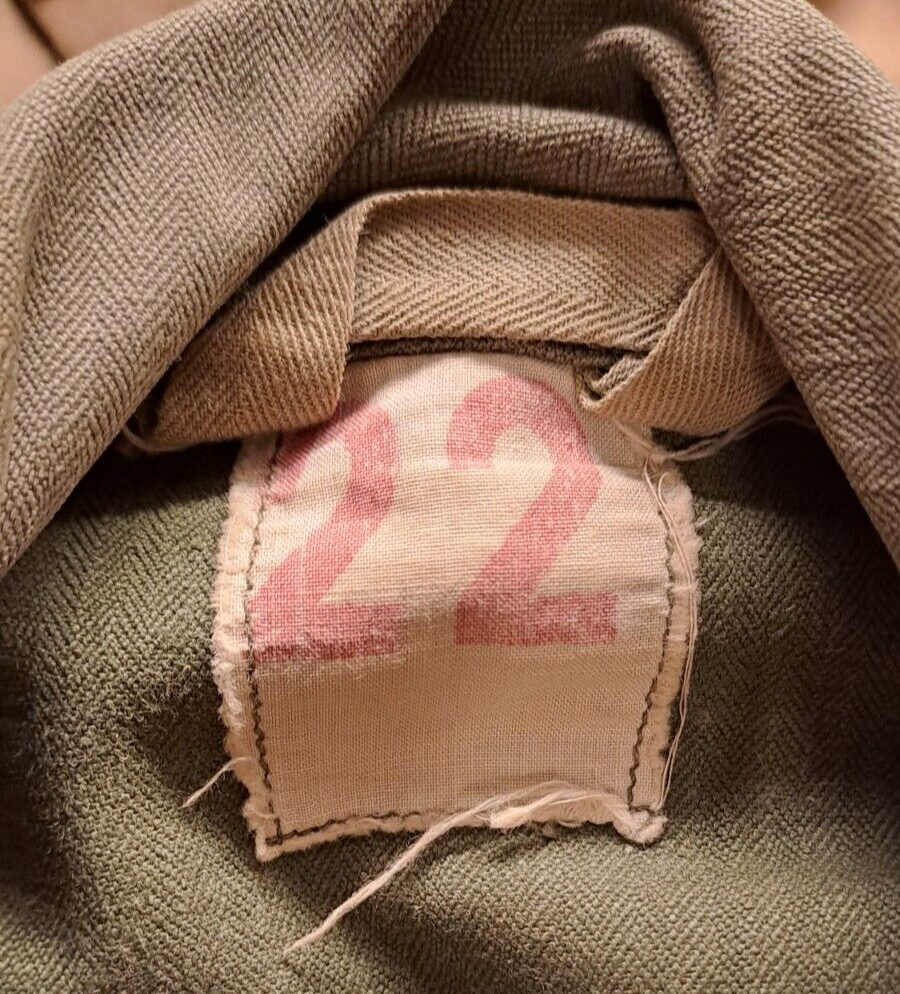 Rare Vintage French Army Military M47 Combat Jacket 1950s Size - Small