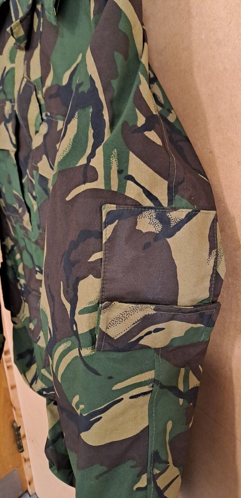 RARE Original SAS UKSF Sniper Halo Woodland DPM Camo Gore-Tex Jacket Smock - Med
