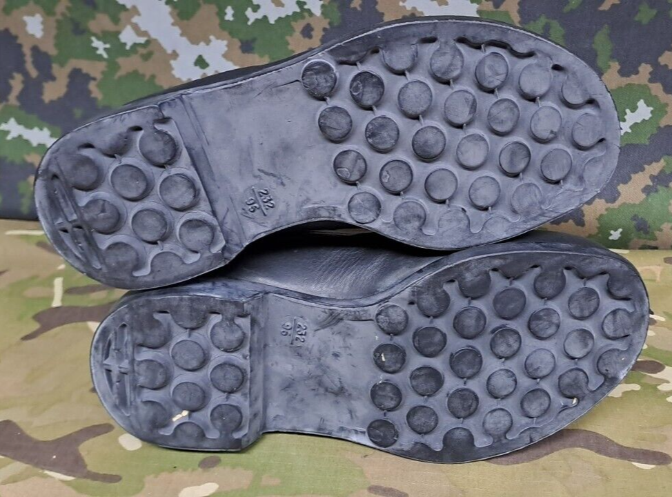 New Vintage British Army Military Aircrew High Leg Leather Boots 232/96