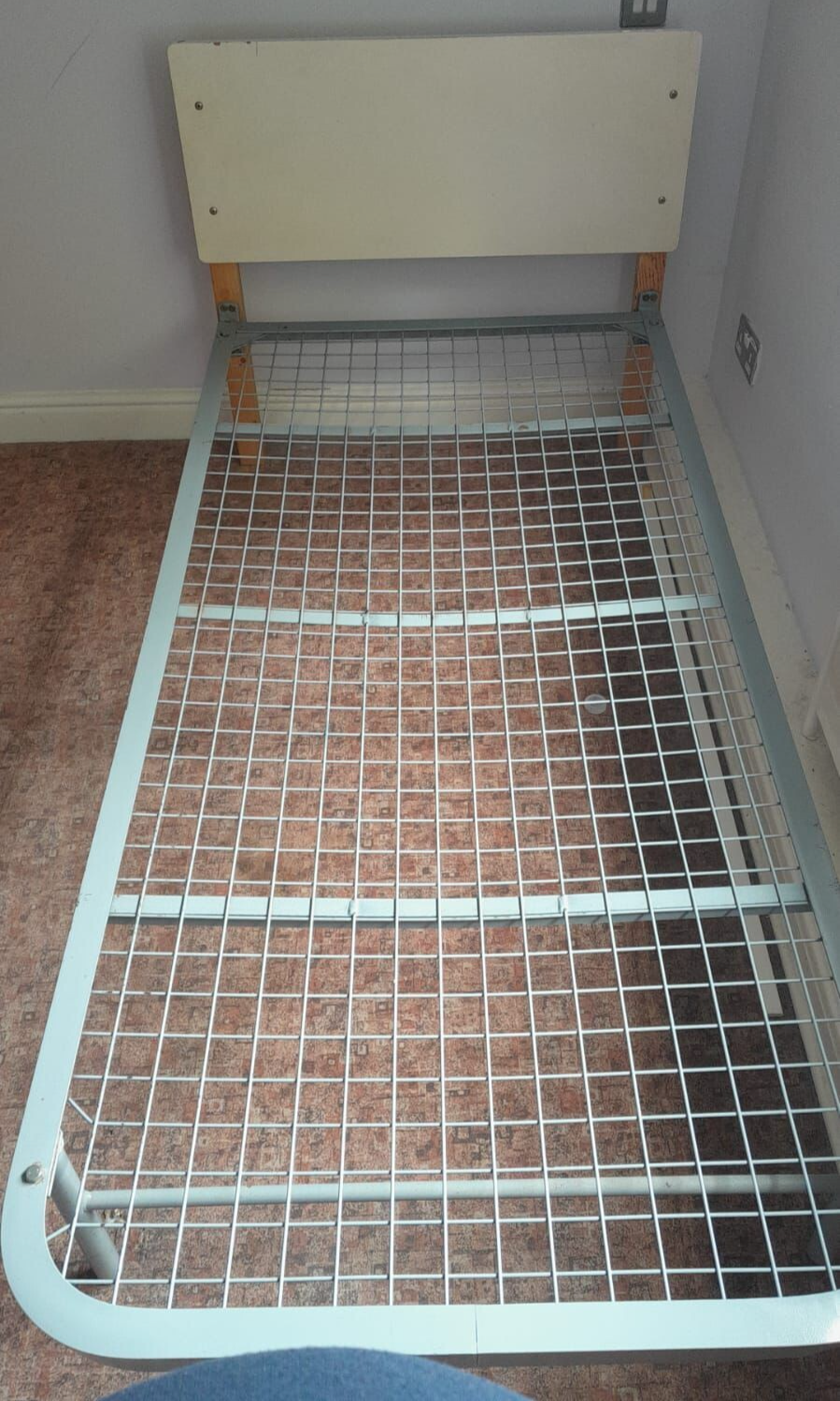 Genuine British Army Military Surplus Barrack Single Bed Frame Headboard X 10