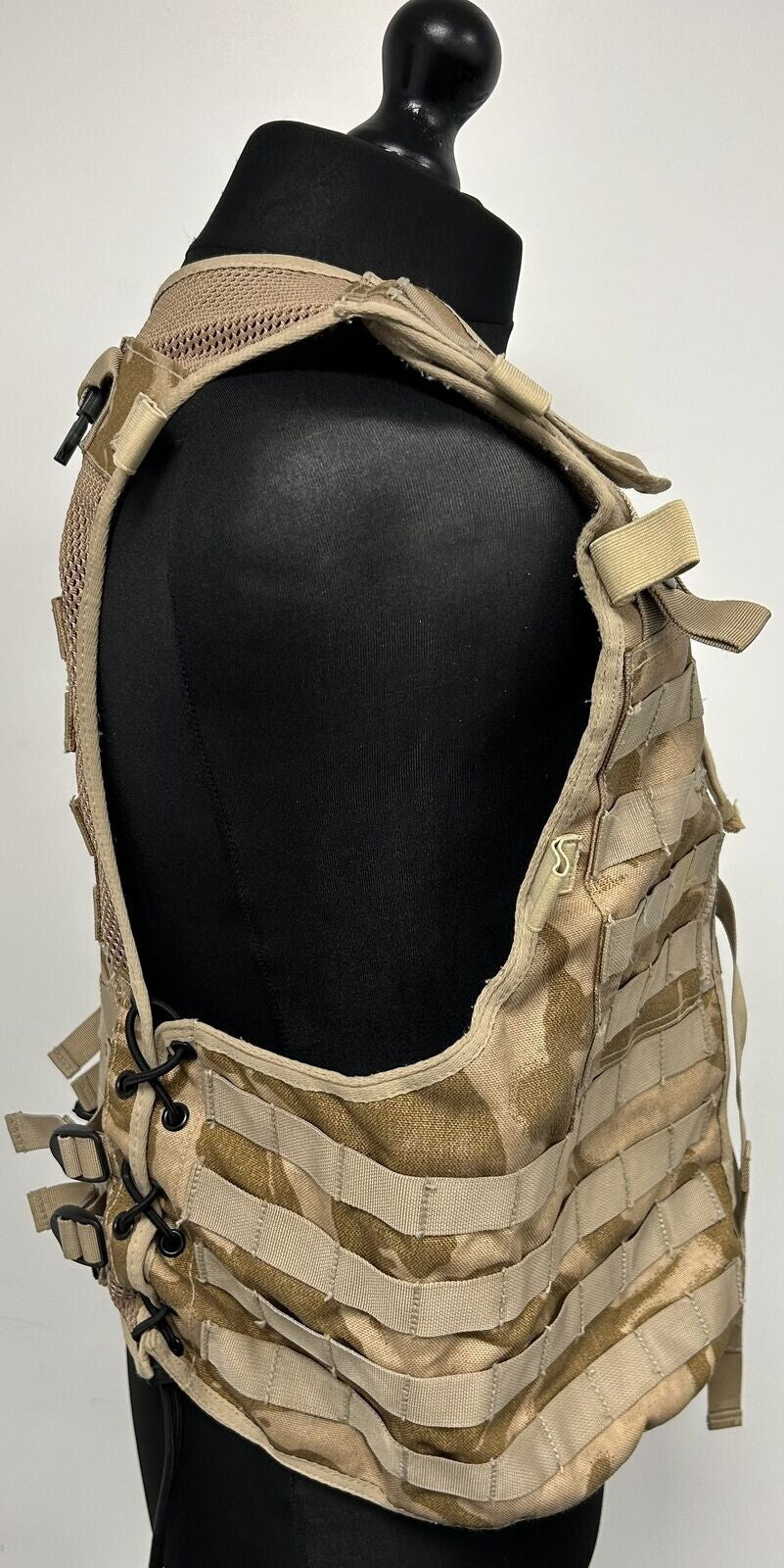 British Military Issue Desert DPM Tactical Load Carrying MOLLE Assault Vest