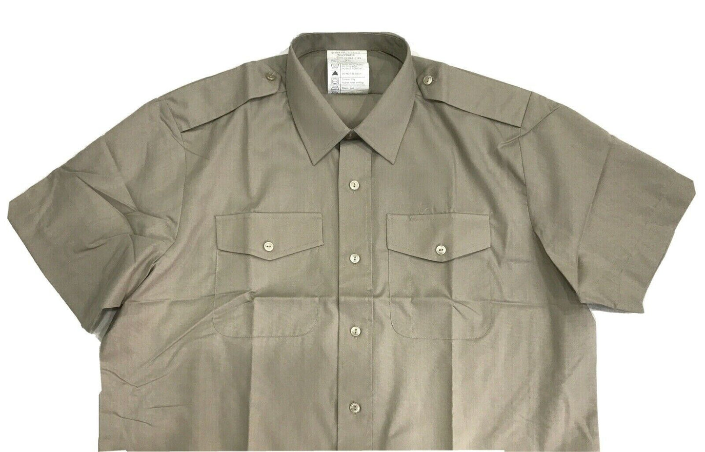 NEW Shirt Mans Stone Short Sleeve Tropical Stone RAF Military Issue - 36 CM