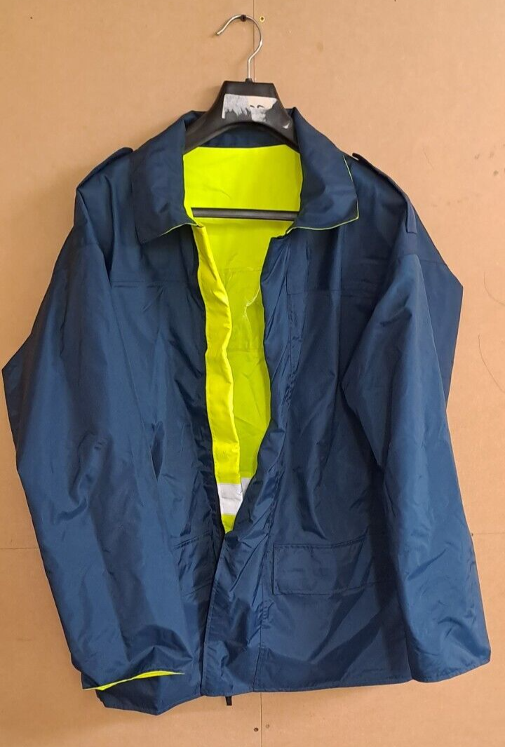 Army Military Reversible Waterproof GoreTex Hi Viz RAF Blue Jacket Coat 170/104