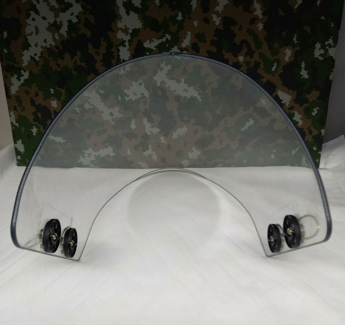 British Army Military Surplus Ballistic Anti Mine Blast Visor Demining Equipment