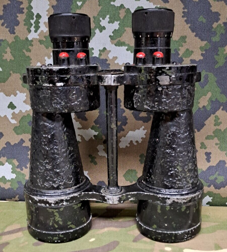 Antique Vintage Rare WW2 British Army Military Ross Binoculars Graticules