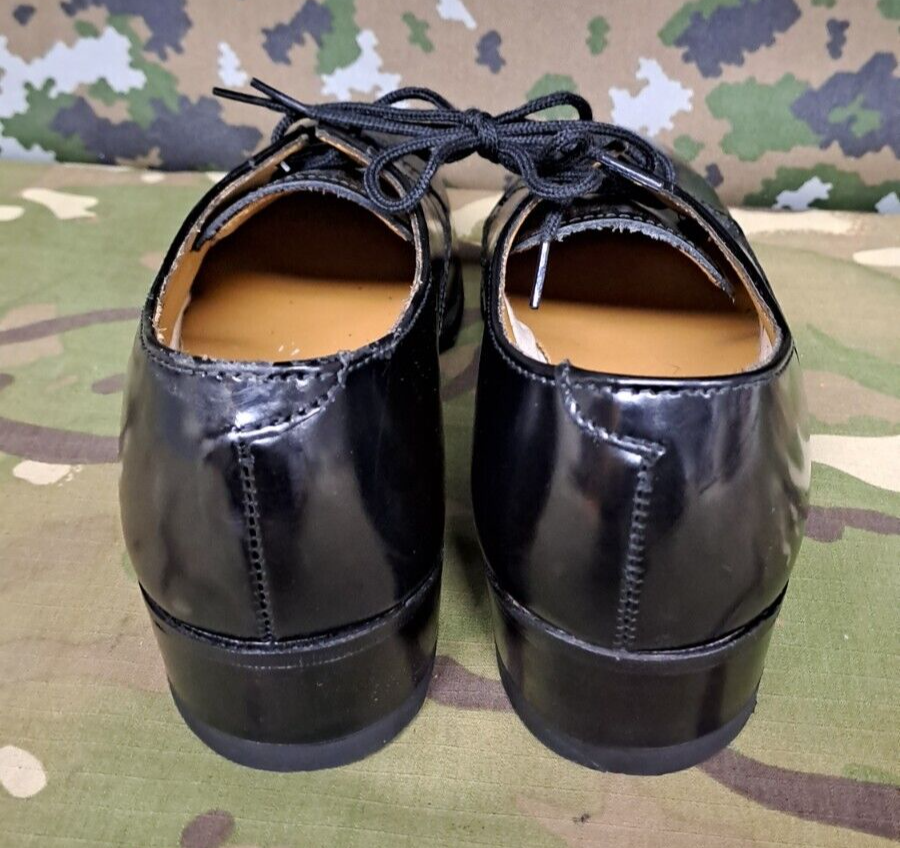 NEW Women's British Army Military Surplus Formal Parade Dress Leather Shoes 3 M