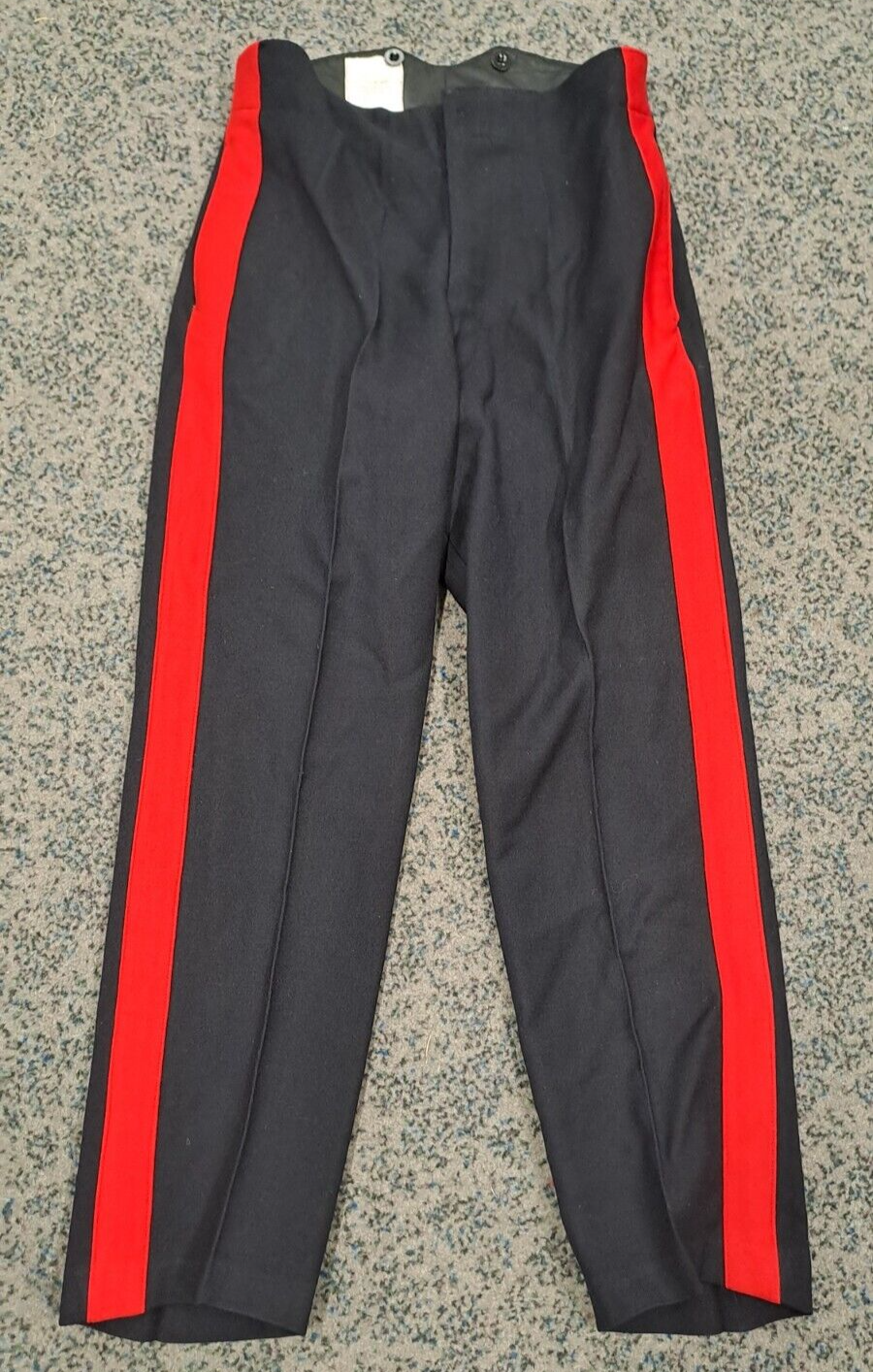 Vintage British Army Trousers No 1 Dress Footguards Blues Uniform - 84 CM