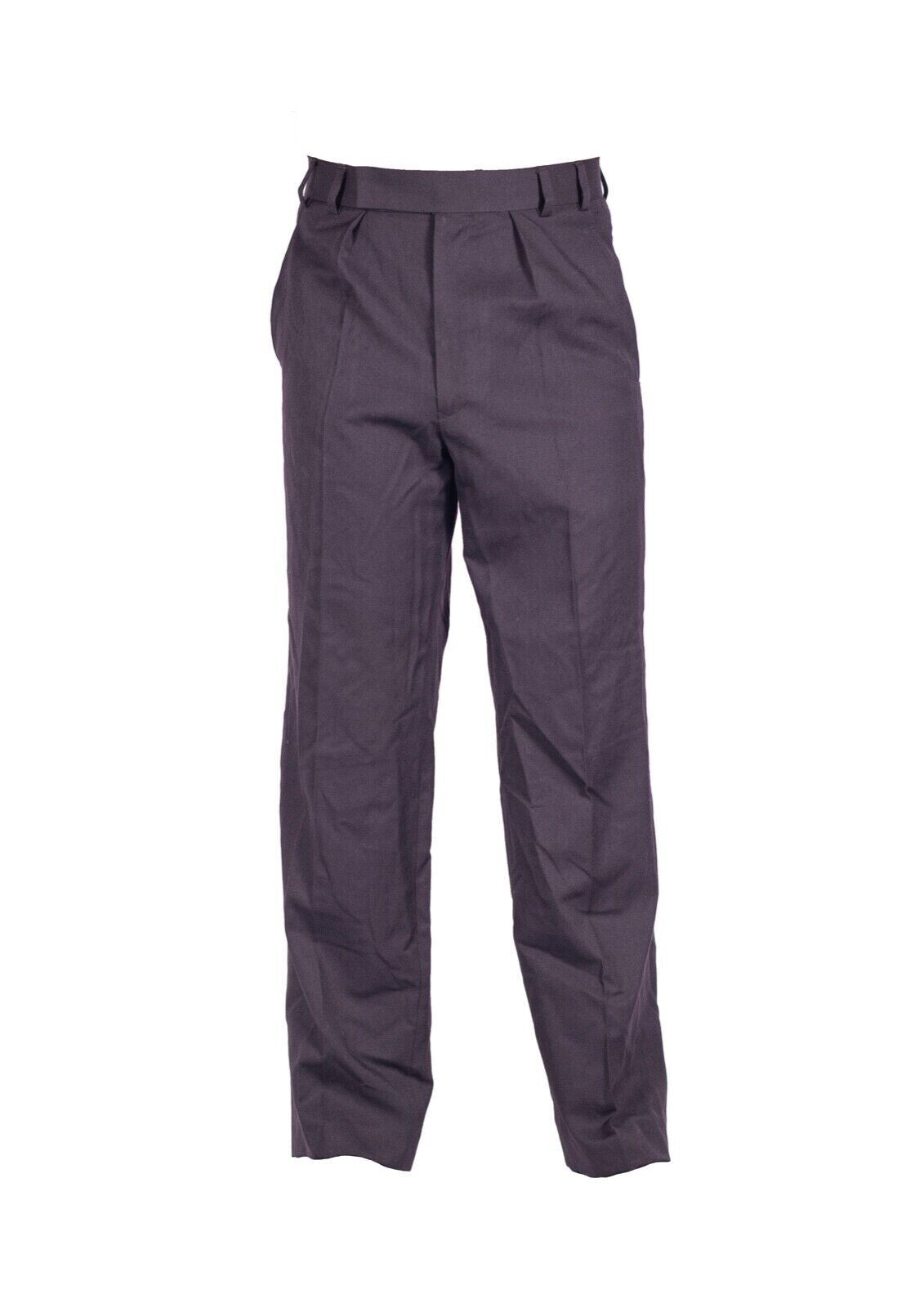 Genuine British Royal Navy Dress Work No. 3 Trousers Formal Smart Pants Black
