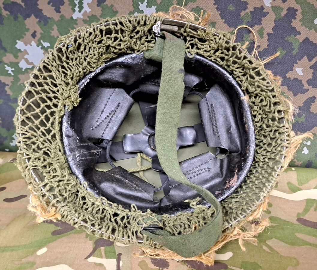 Genuine British Army Military Issue Helmet Steel Royal Armoured Corp Tankie