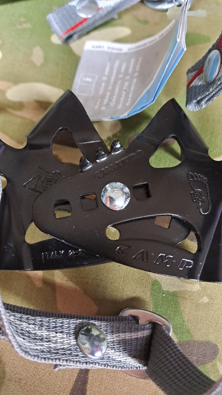 New Camp Quattro Crampons Walking Hiking Mountaineering Snow Trekking
