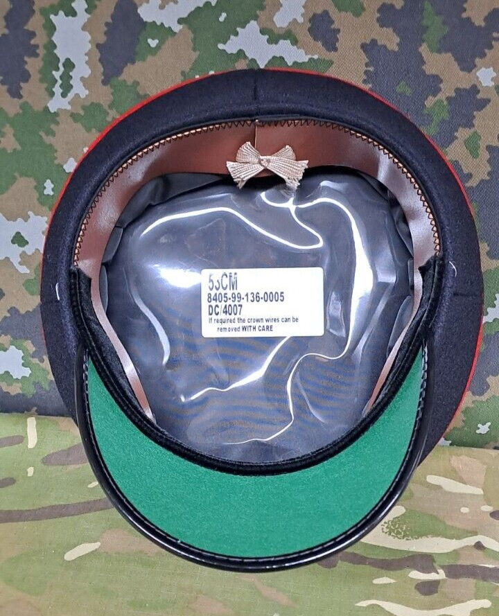 NEW ARMY MILITARY SURPLUS ROYAL REGT ROYALS REGIMENT MENS CAP HAT - 53 CM