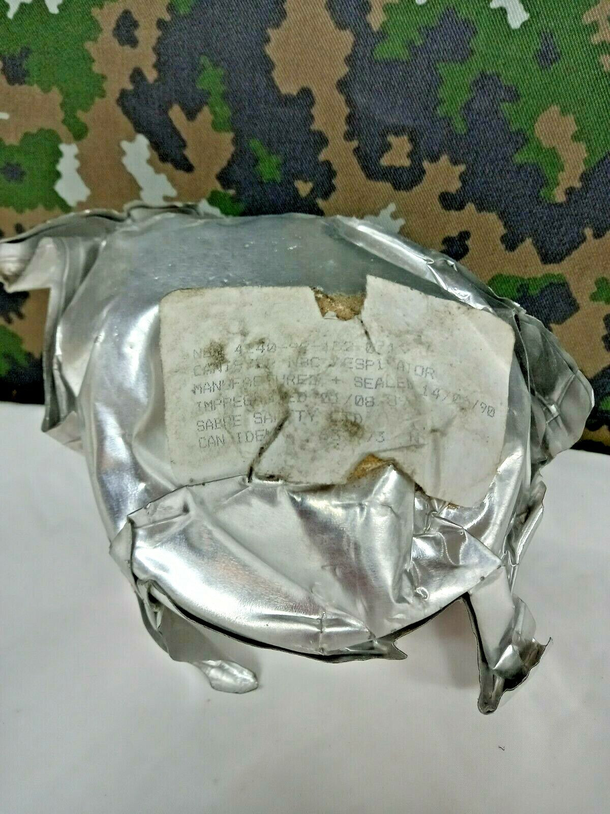 NBC (CBRN) Avon S10 S6 Gas Mask Respirator British Army Military SAS Filter