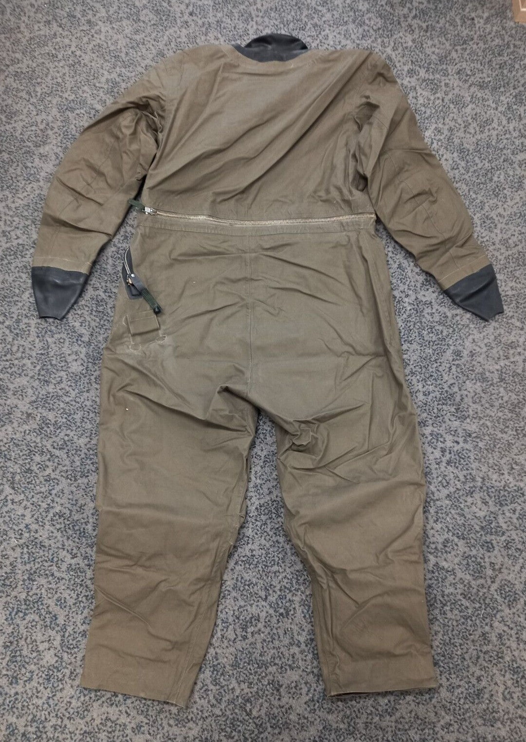 Beaufort Aircrew Jet Pilot Immersion Coverall MK10 Suit Green Army Issue - 9