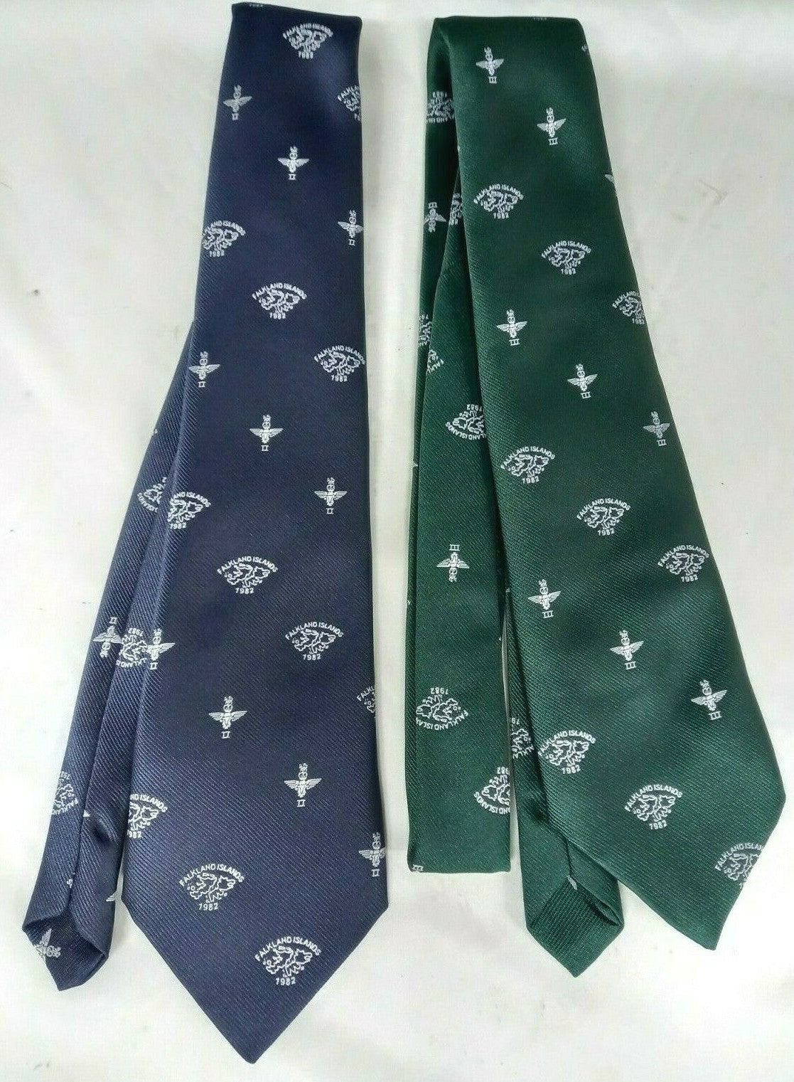 Parachute Regiment Tie 2 & 3 Para Reg Falklands 1982 Embroidered British Made