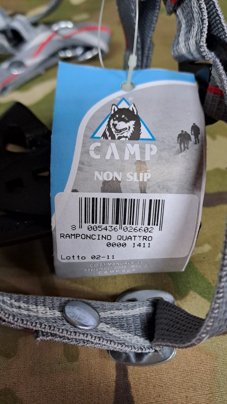 New Camp Quattro Crampons Walking Hiking Mountaineering Snow Trekking
