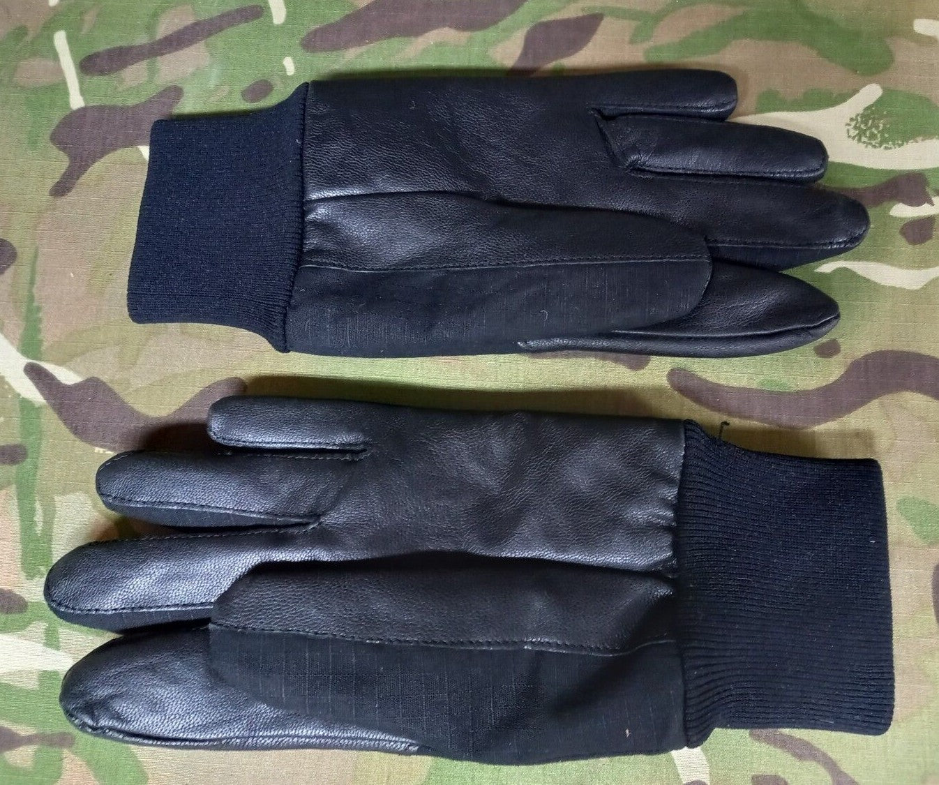 NEW British Army Military Issue Black Technicians & Mechanics Gloves - Size 7