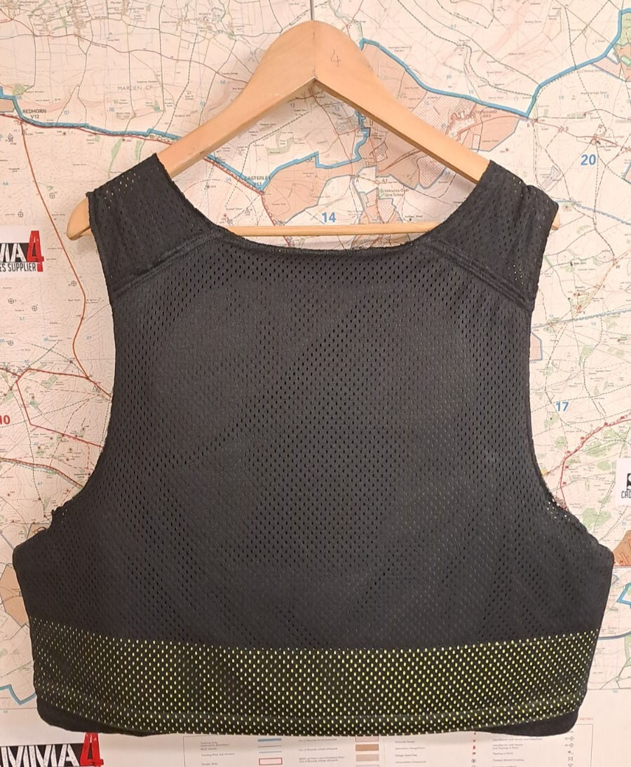 Genuine Ex Police Surplus Hawk Covert Body Armour Vest Ballistic Hi Viz - XL