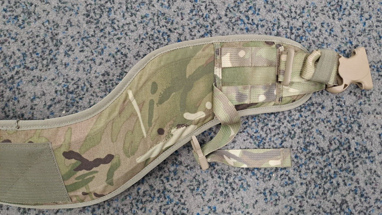 BRITISH ARMY VIRTUS MTP HIP PAD BELT FOR 90L MK.3 BERGEN RUCKSACK BACKPACK