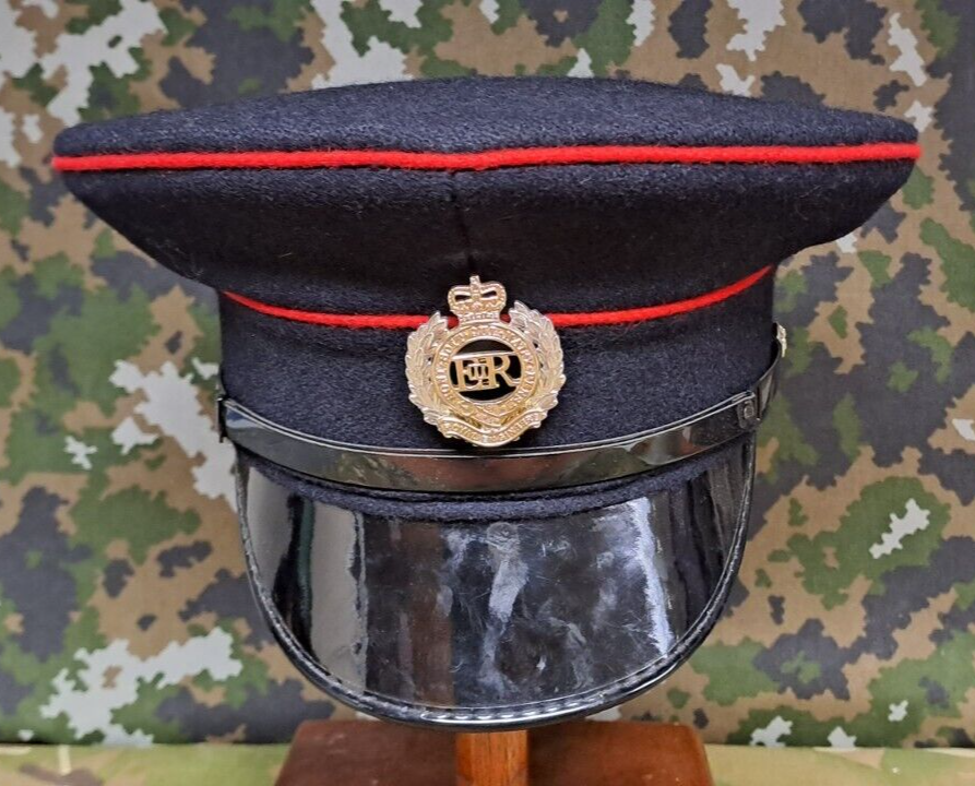 BRITISH ARMY MILITARY SURPLUS ROYAL ENGINEERS REGIMENT MENS CAP HAT - 55 CM