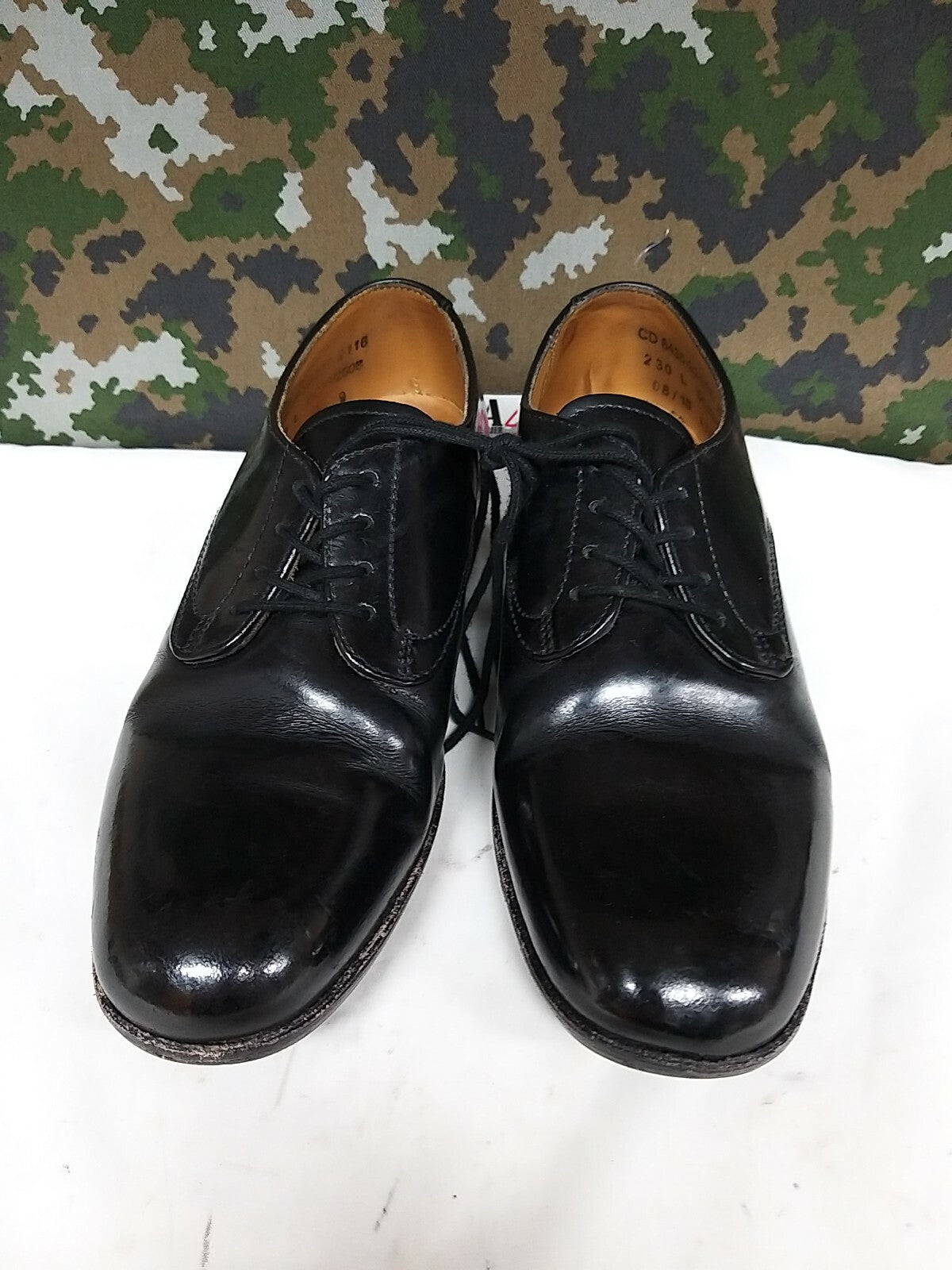 Women's British Army Military Surplus Formal Parade Dress Leather Shoes 4 UK