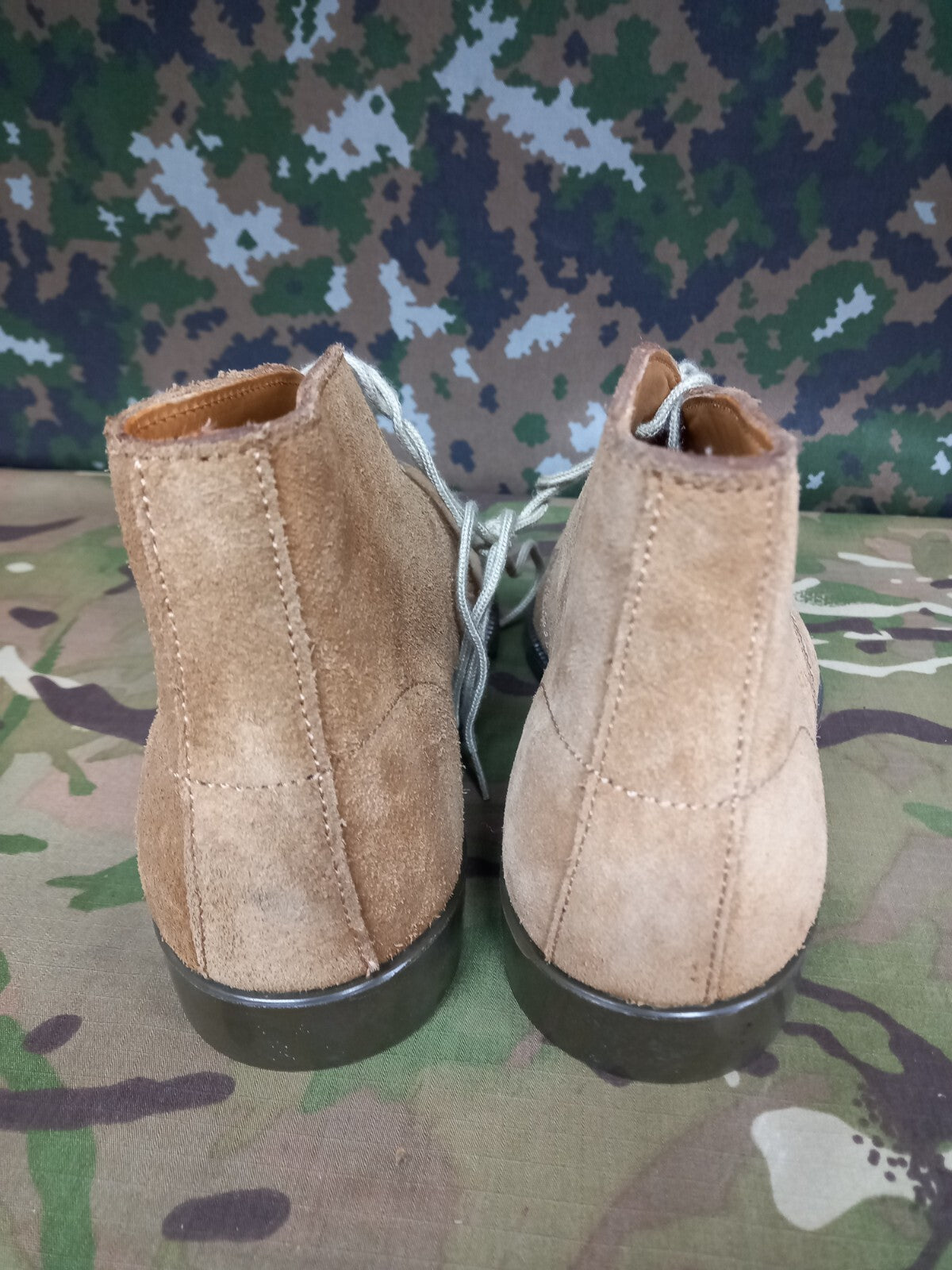 British Army Military Surplus Desert Nubuck Suede DMS Sole Combat Boot - 5 M