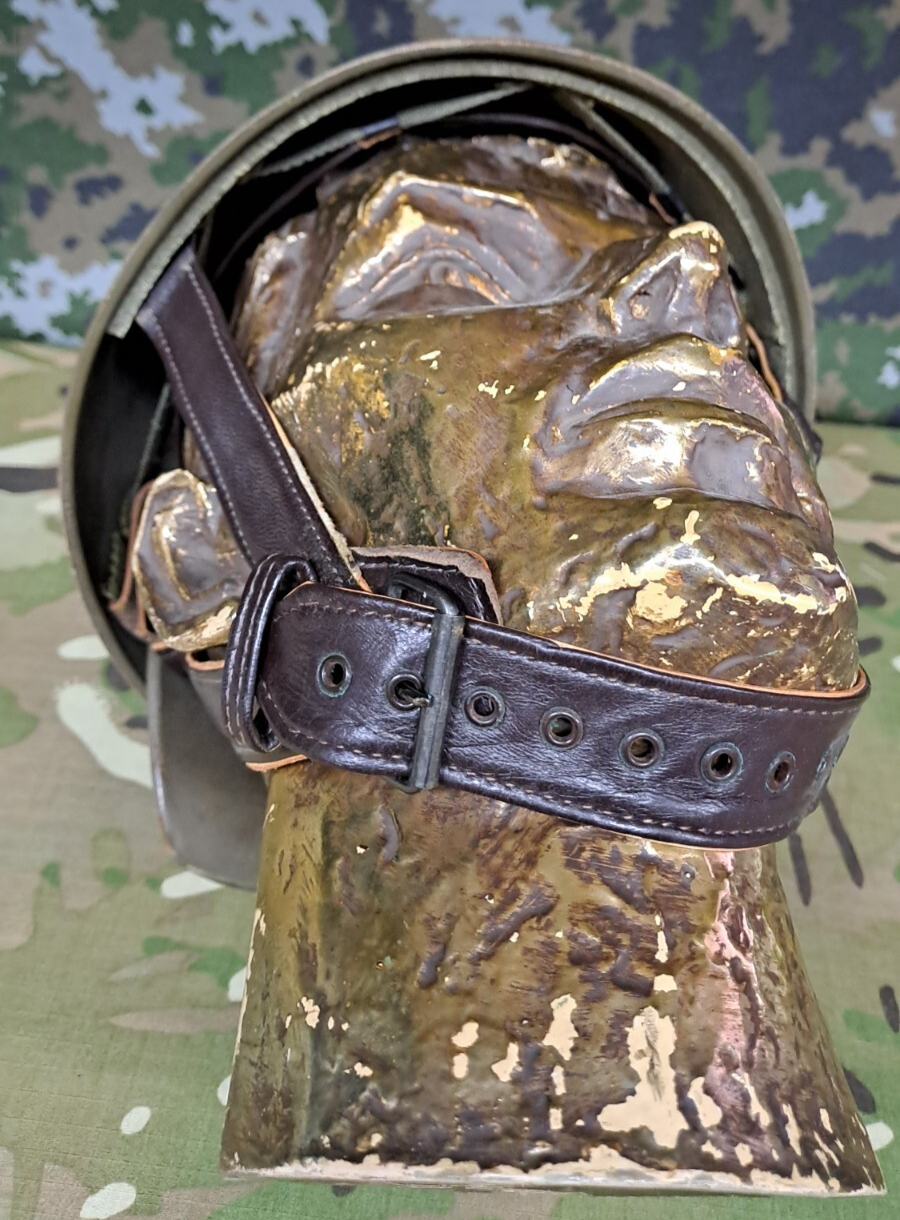 Rare French M51 Tank Armoured Car Radioman’s Helmet Liner & Shell Bundle