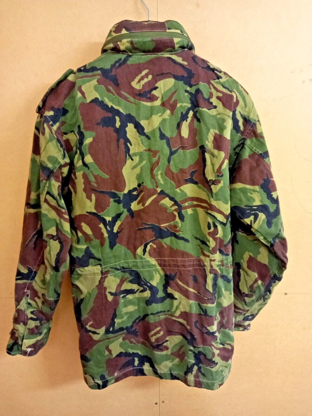Genuine British Army Military Surplus Vintage DPM Woodland Camo Smock Jacket - S