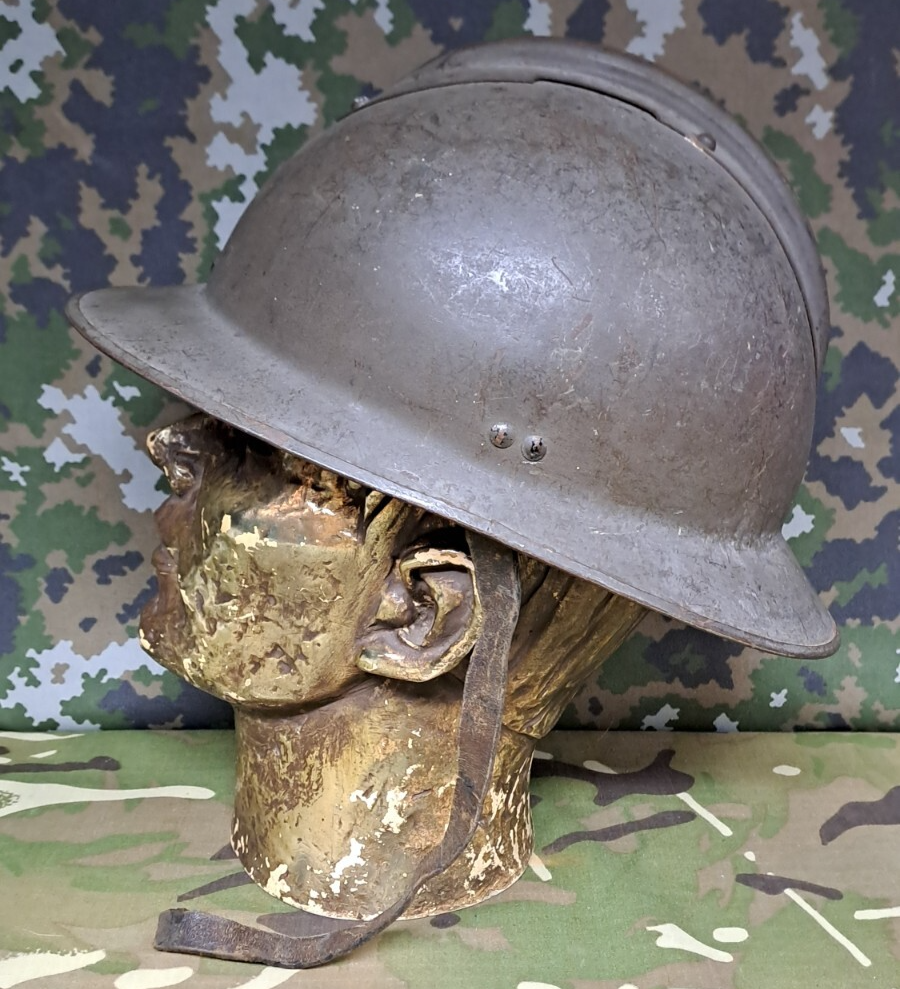 Original WW2 French Army M1926 Model Adrian Helmet - Complete with Liner