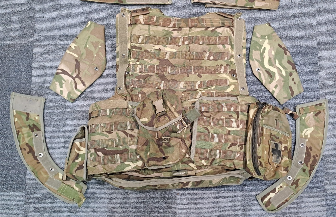 OSPREY VEST BODY ARMOUR SET WITH ACCESSORIES MTP MK4 BRITISH ARMY MILITARY SAS