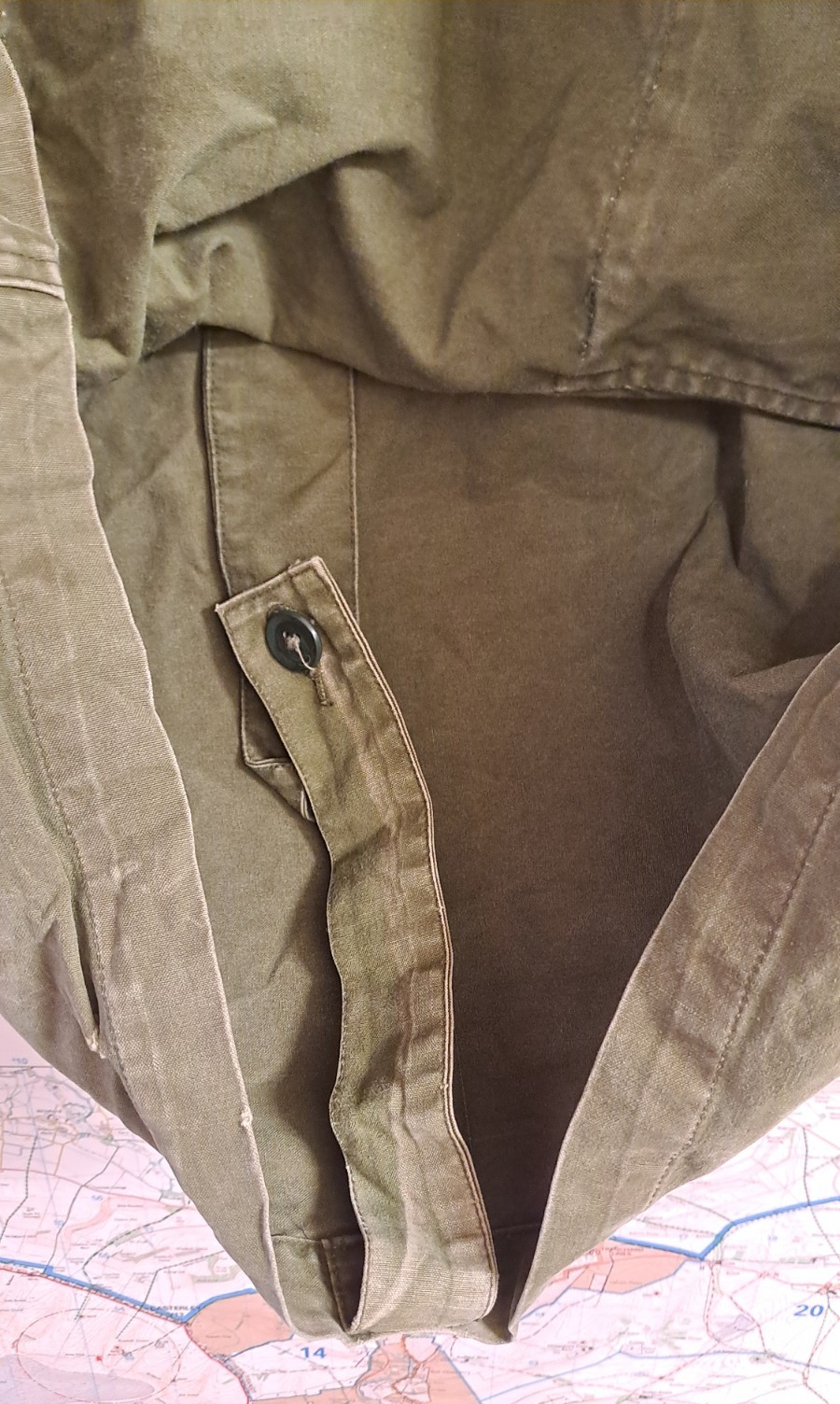 Genuine Vintage British Army Cadet Windproof Mountain Smock Military Oasis Mod