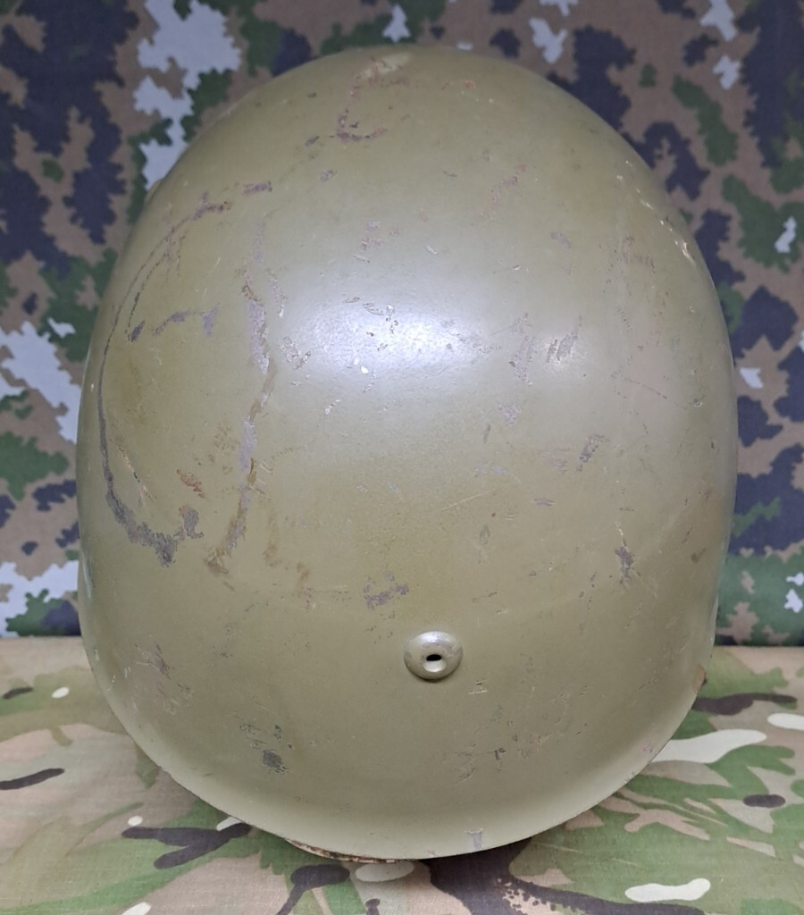 WWII Italian Army Military M33 Combat Helmet Steel & Leather Liner - 59