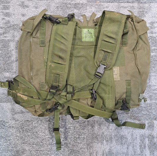 Genuine British Army Surplus Day Pack Rocket Pouches Side Olive Green OG