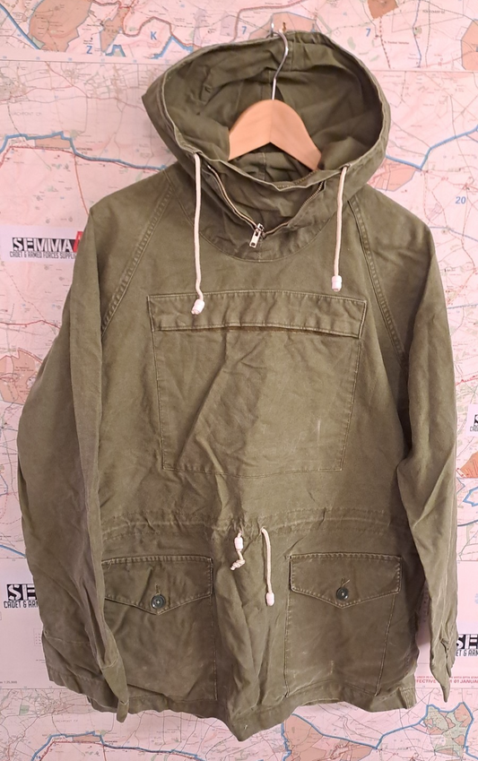 Genuine Vintage British Army Cadet Windproof Mountain Smock Military Oasis Mod
