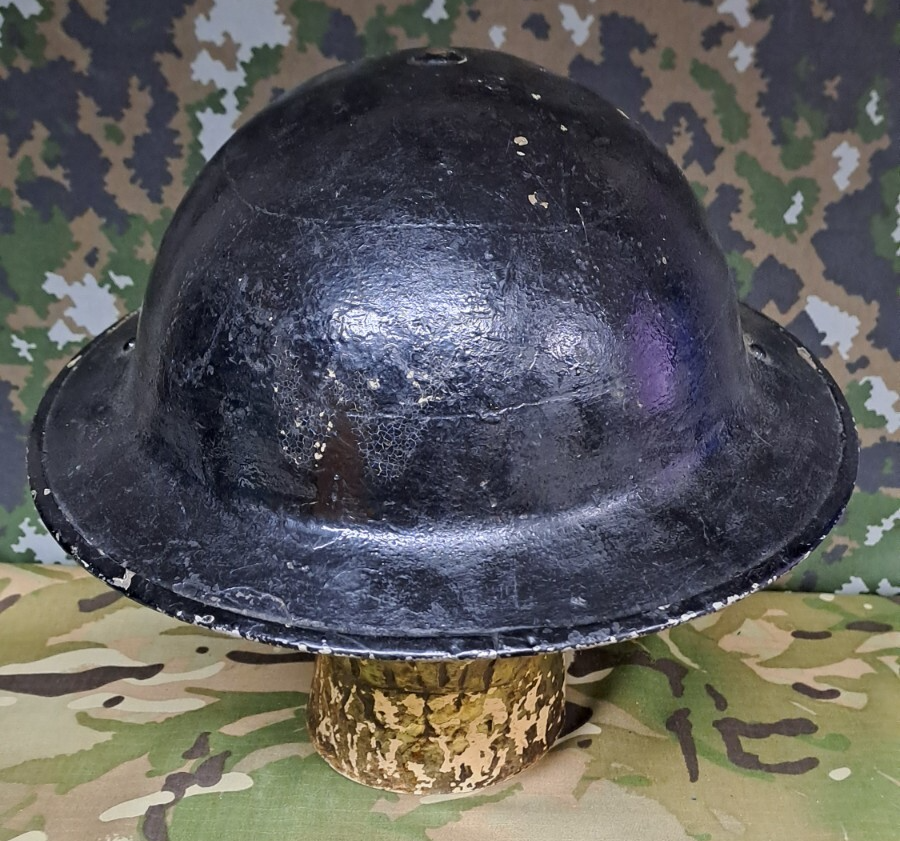WW2 Original British Army Military Combat Steel Helmet Tommy Brodie & Liner