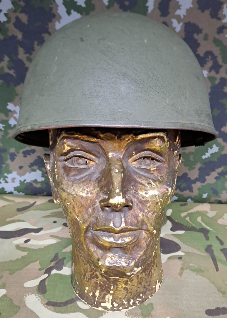 Genuine British Army Military Issue Helmet Steel Royal Armoured Corp Tankie