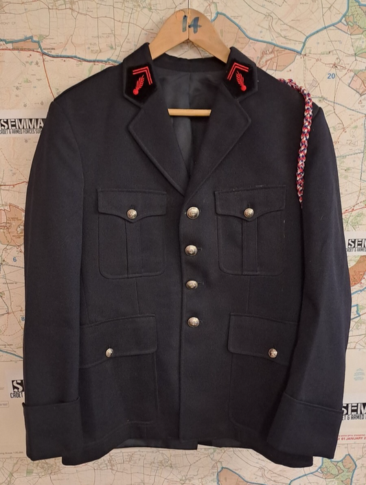 Rare Vintage French Firefighters Sapeurs Pompiers Jacket Parade Dress Tunic