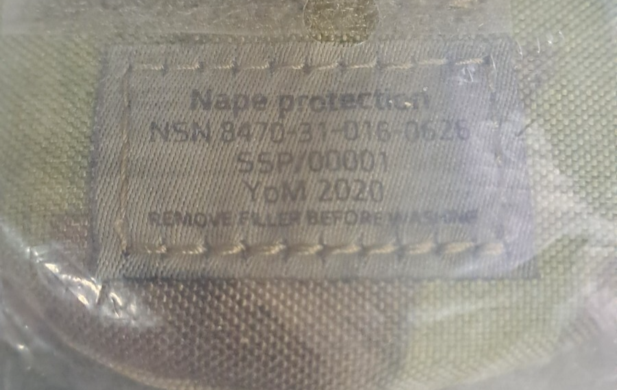 New Virtus British Army Military Surplus - Nape Neck Protection Filler - MTP