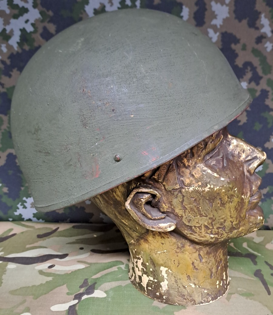 Genuine British Army Military Issue Helmet Steel Royal Armoured Corp Tankie