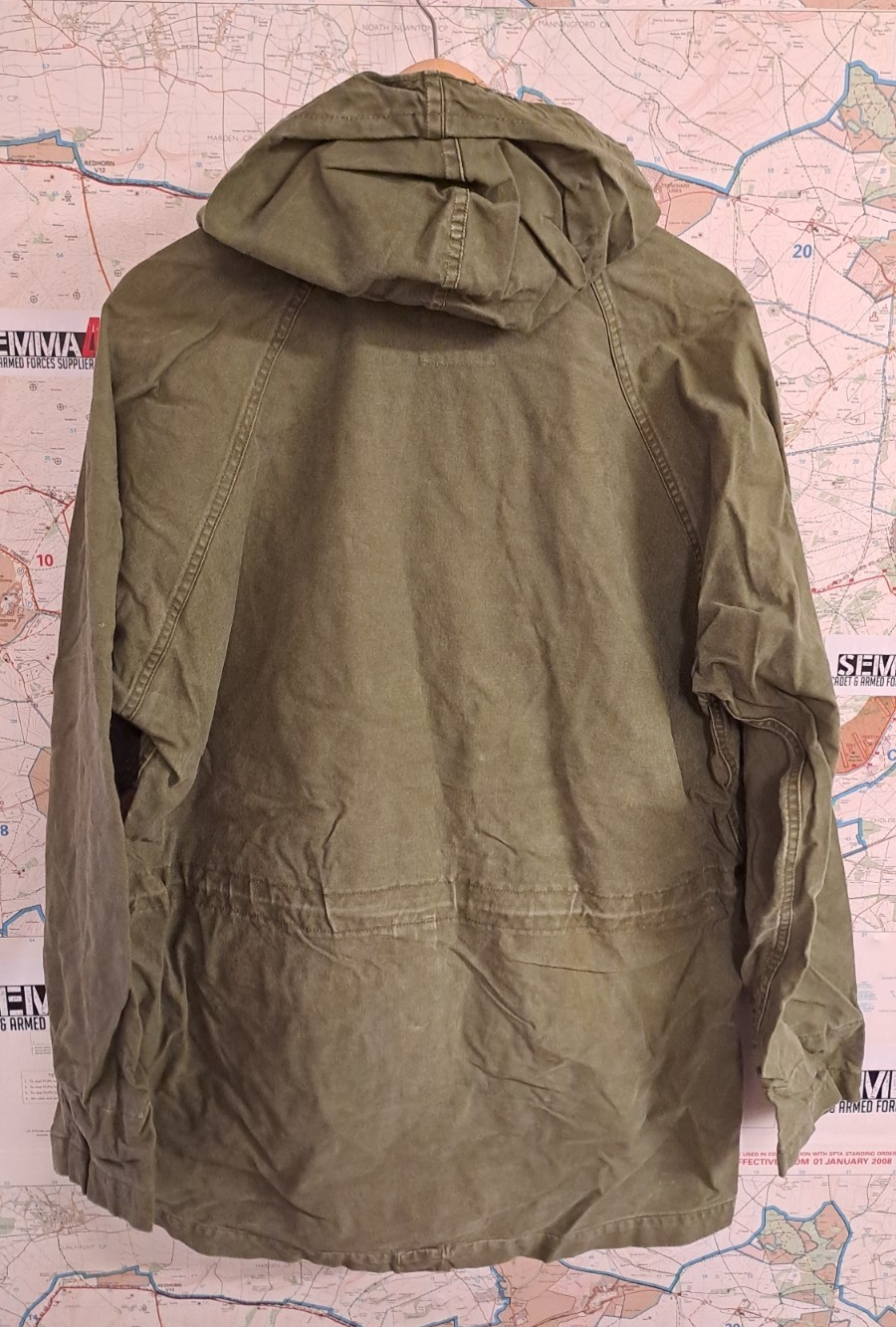 Genuine Vintage British Army Cadet Windproof Mountain Smock Military Oasis Mod