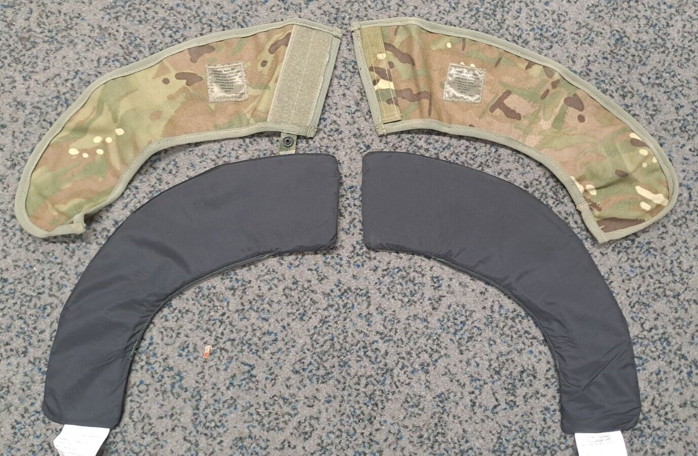 Genuine British Army Military SAS Full Collar MTP with Ballistic Filler Osprey