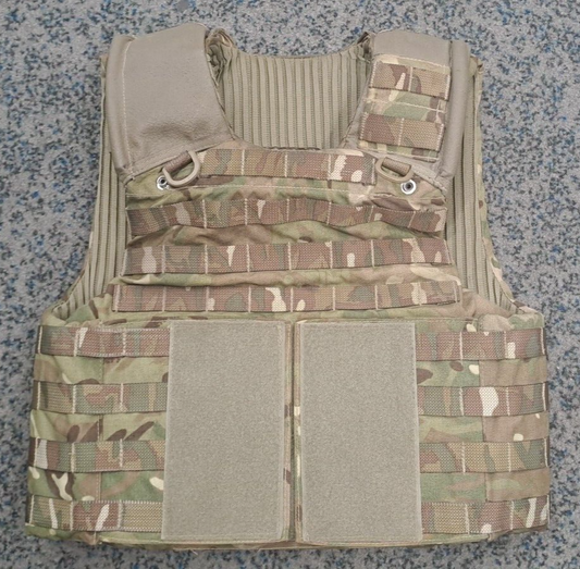 Genuine British Army Military SAS Osprey Ballistic Vest & Soft Kev lar Fillers
