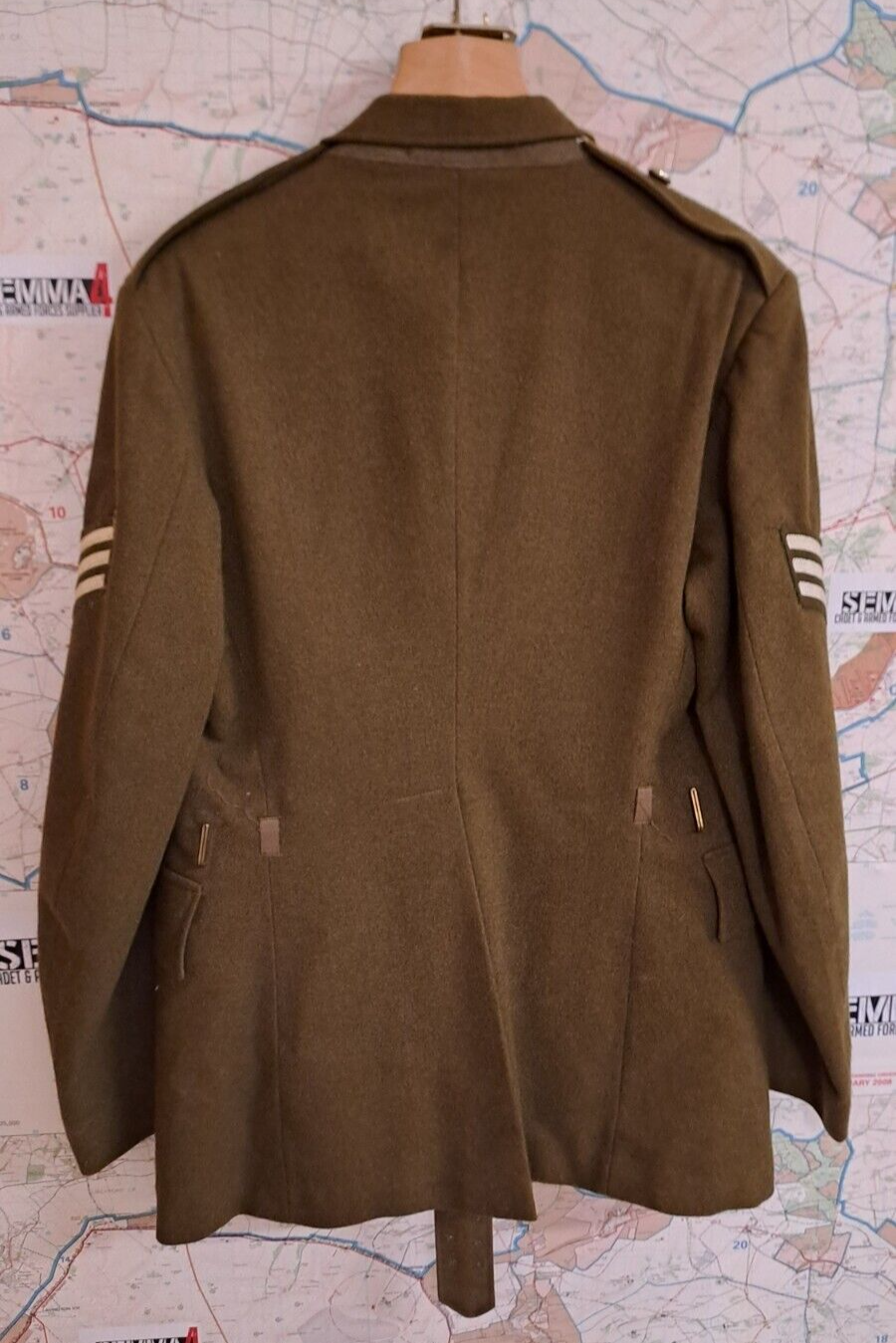 Genuine British Army Military Surplus No2 Dress Jacket Tunic Artillery Regiment