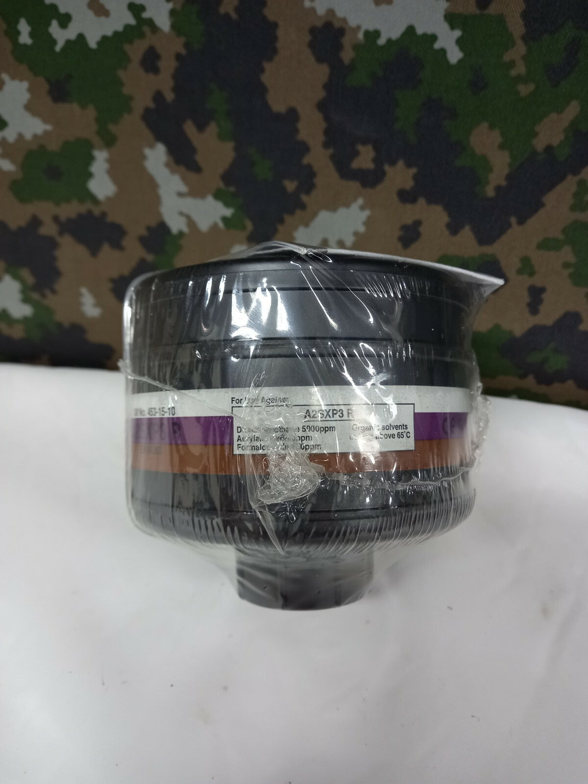 New 3 - M  A2SXP3 R - 453-15-10 40mm Thread Gas Mask Respirator Filter X 2