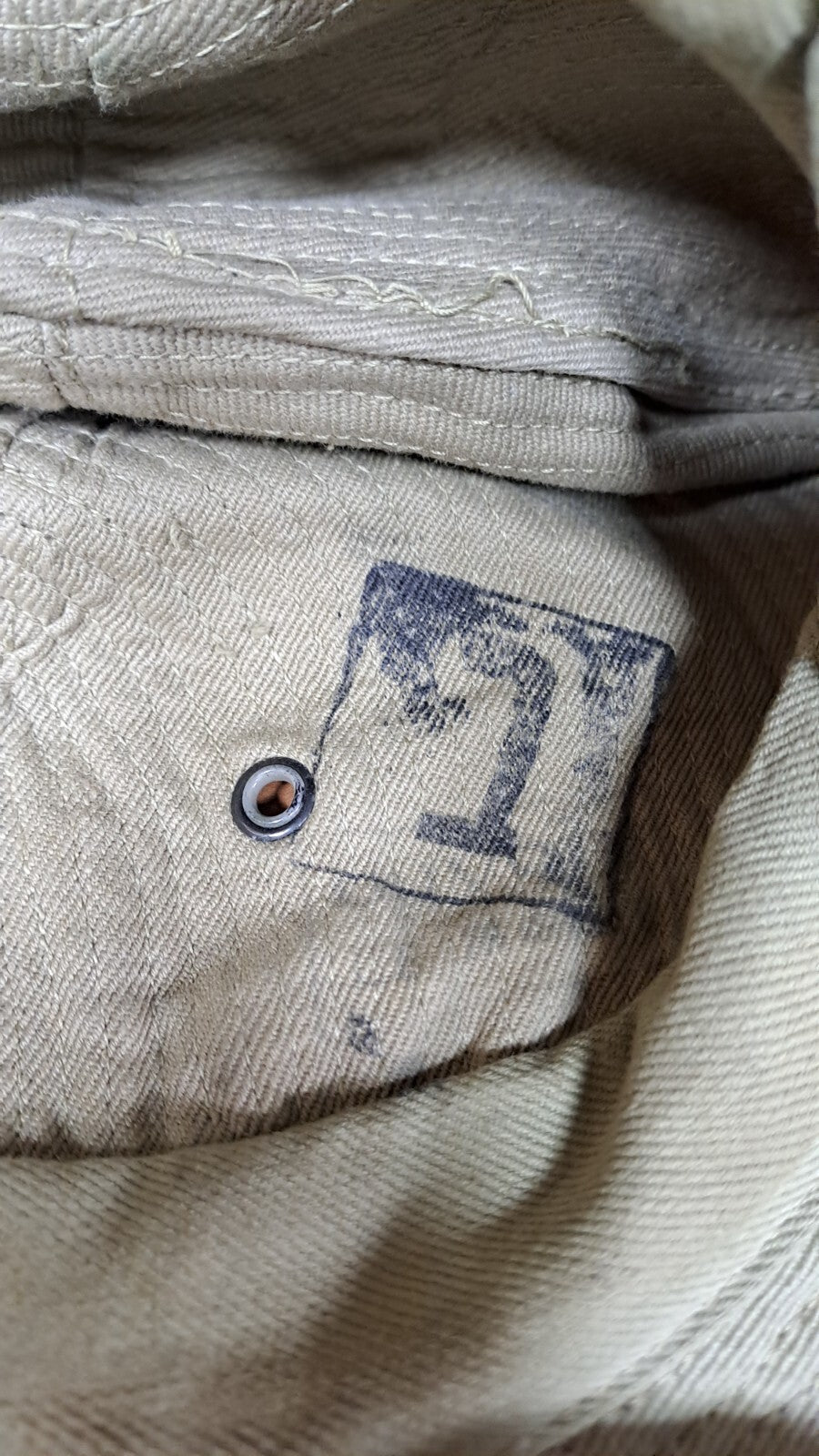 VINTAGE 50'S IDF ZAHAL SOLDIER KHAKI HAT STETSON FRENCH MADE ARMY MILITARY